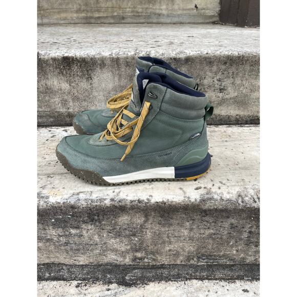 The North Face Green Outdoor Hiking Boots Men’s Lace-Up Trail Grip Mens Sz 10 - Picture 3 of 11